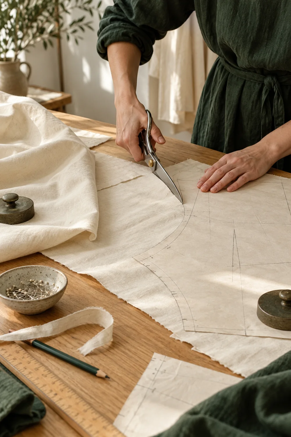 Illustrative textile and garment development study