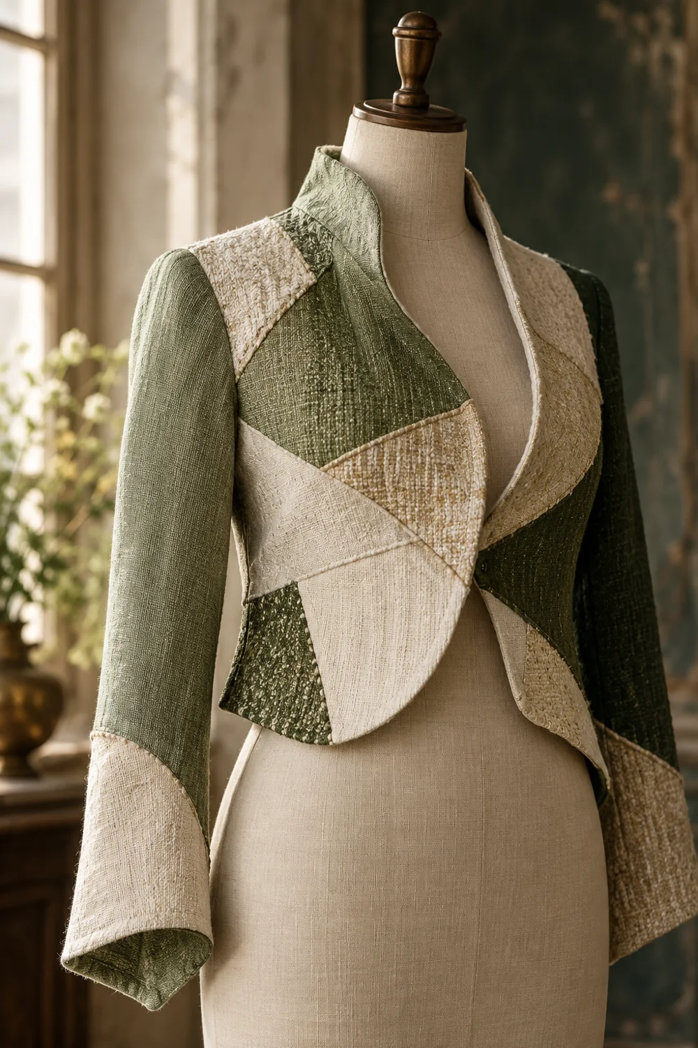 Illustrative textile and garment development study
